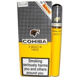 Cohiba Siglo III Tubo – Pack of 3 Cigars