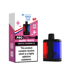 Pro Ultra+ 25K Replacement Pod Grape/Strawberry Gummy Bear 20mg