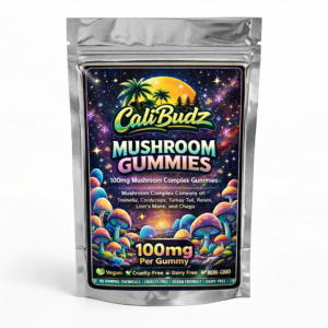 CaliBudz Power Mushroom Blend Fruit Mix Gummies 60