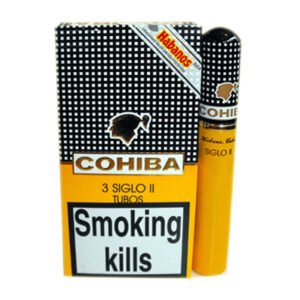 Cohiba Siglo II Tubo – Pack of 3 Cigars