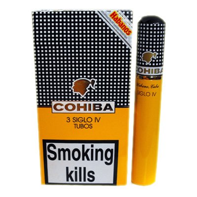Cohiba Siglo IV Tubo – Pack of 3 Cigars