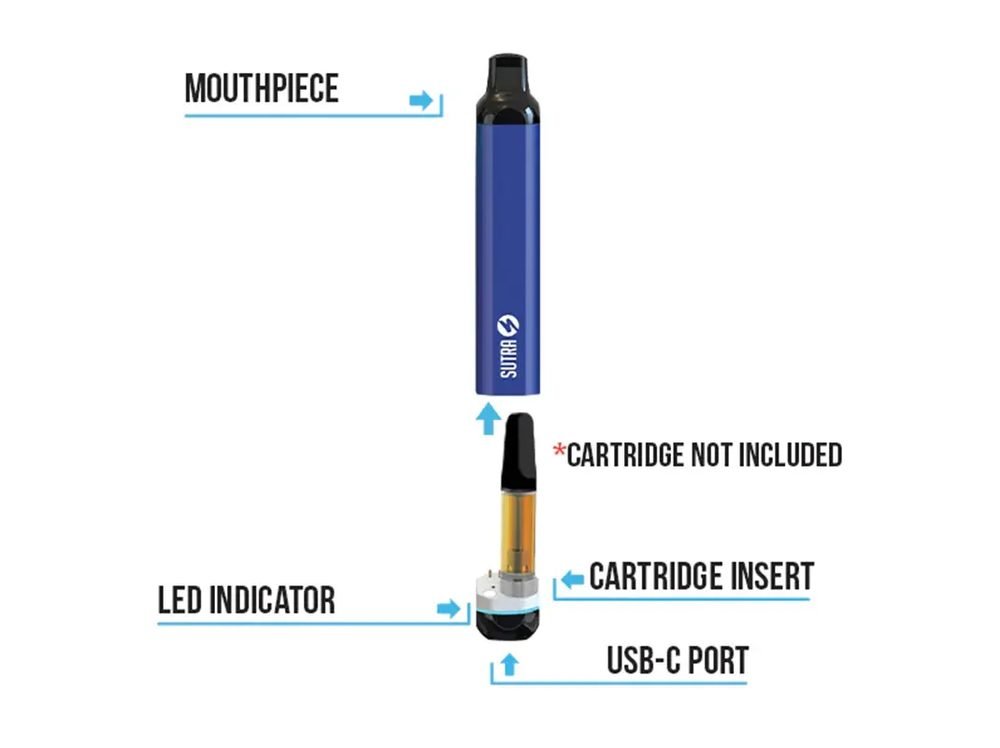 Sutra Vape Silo Auto Draw Cartridge Vaporizer D
